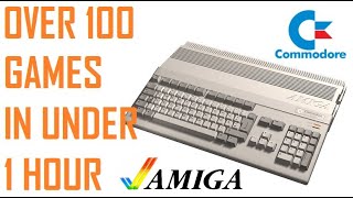 Over 100 Commodore Amiga Games In Under 1 Hour
