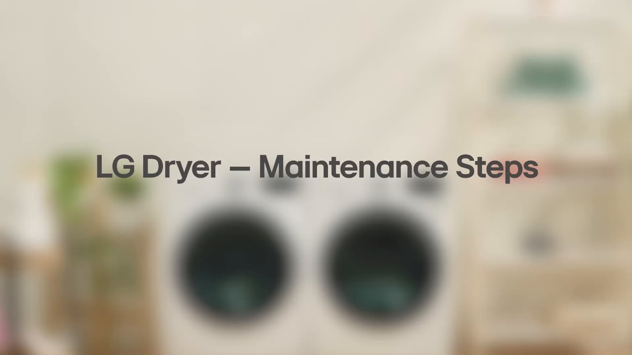 Maintenance Steps