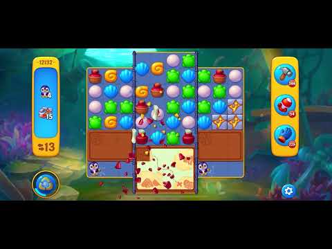 Fishdom level 12132 no boosters フィッシュダム ノーマル