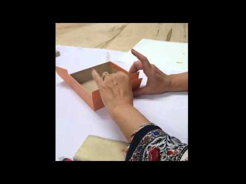 Envelopando Caixinha com Vinil Autoadesivo