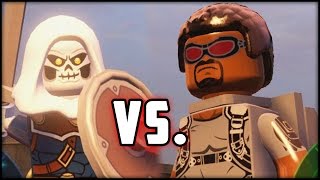 LEGO MARVEL AVENGERS - FALCON vs. TASKMASTER! FIGHT!