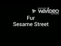 Sesame Street Fur