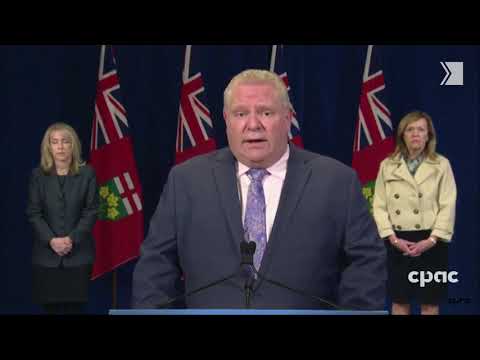 Ford says he wants to “give people hope,” but stresses we “can’t jump ahead” COVID 19