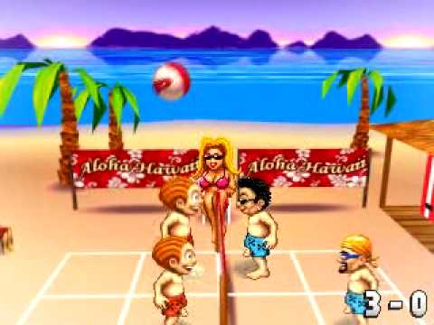 Video juego de beach voley