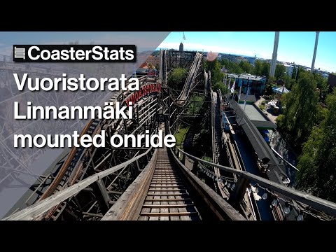 Vuoristorata mounted onride - Linnanmäki [4K 60FPS]