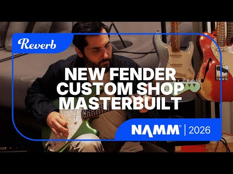 Fender's New Custom Shop Masterbuilt Guitars with Ariel Posen at NAMM 2026/Wood Wire Volts