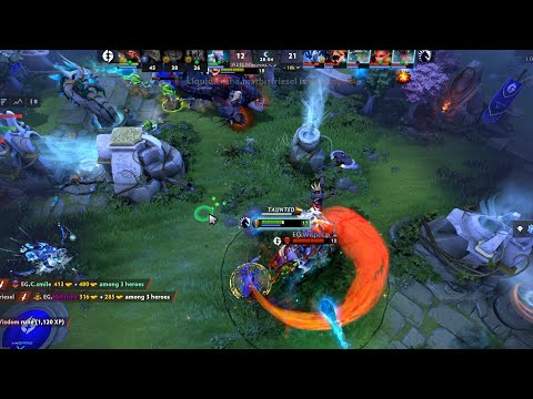 NISHA Earth Spirit Boulder Smashing Evil Geniuses | The International 2023 | DOTA 2