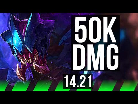 REK'SAI vs NIDALEE (JGL) | 50k DMG, Comeback, 6 solo kills, 18/6/15 | NA Grandmaster | 14.21