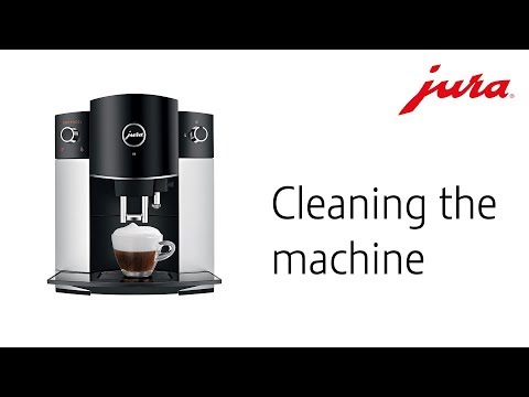 JURA D6 - Cleaning the machine