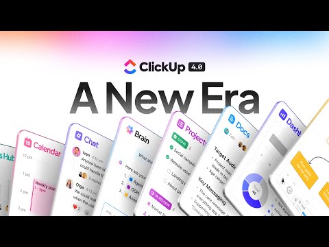 ClickUp 4.0: Worlds First Converged AI Workspace