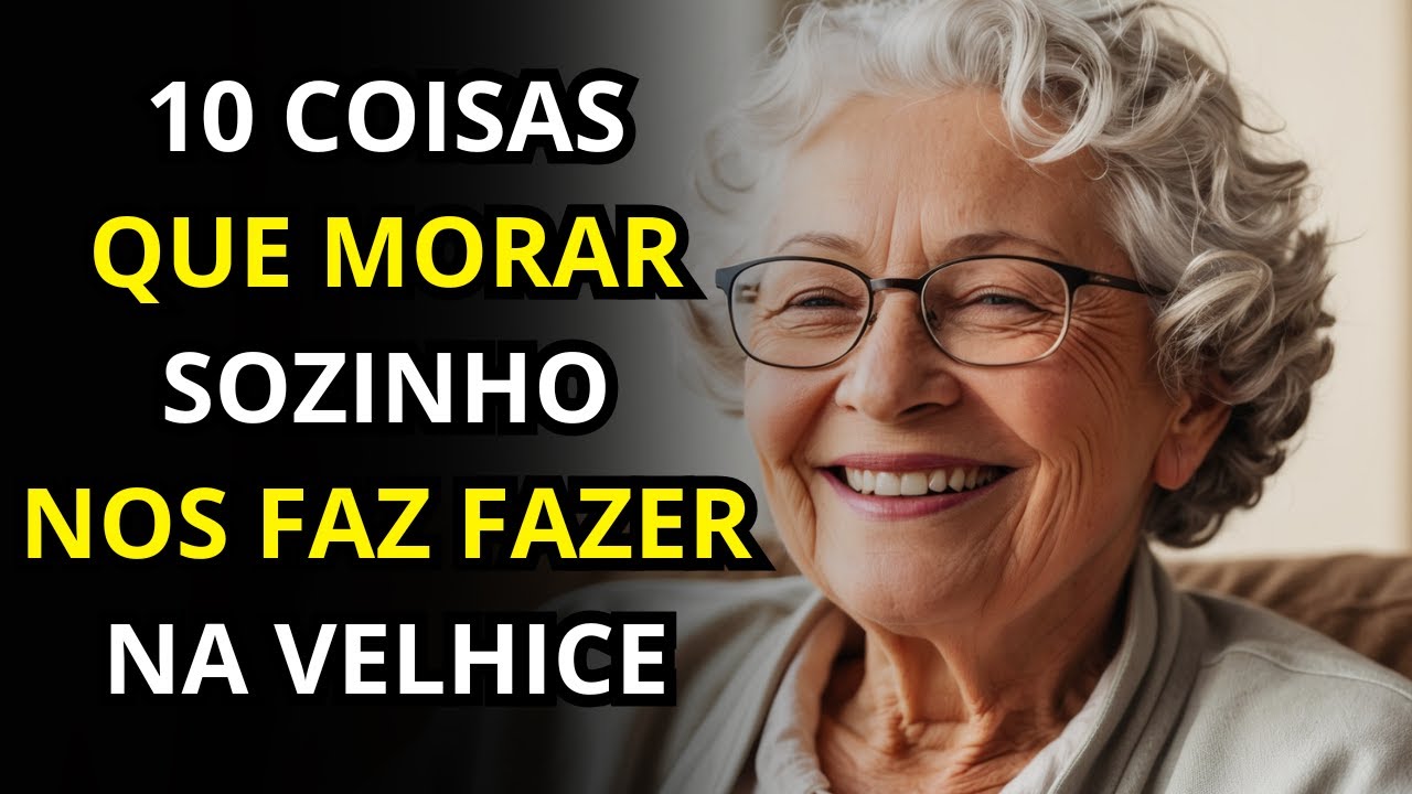 15 COISAS QUE ACABAMOS FAZENDO QUANDO VIVEMOS SOZINHOS NA VELHICE