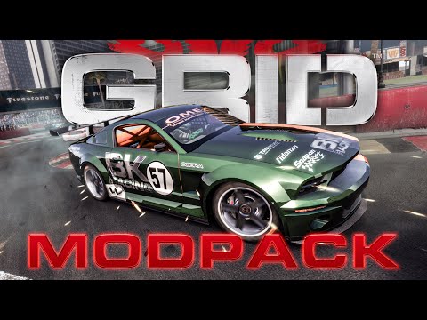 GRID never looked BETTER! Content and Graphics modpack