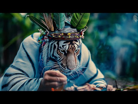 Armónica Ayahuasca - "Para Taita Querubín" ANIMACIONES VISIONARIAS DE YAGE ! 💛🙏🌿🐆✨