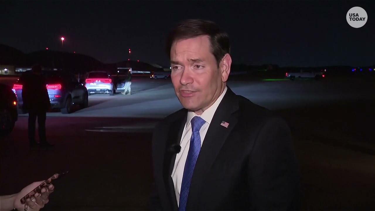 Marco Rubio lands in the Philippines after saying US 'open to diplomacy' to end Iran war
