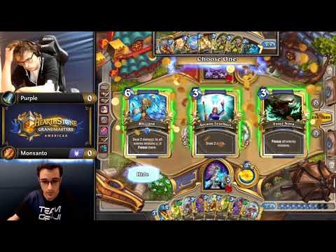 Hearthstone Grandmasters 2019: Purple vs Monsanto | Week 1 Day 3 | Americas