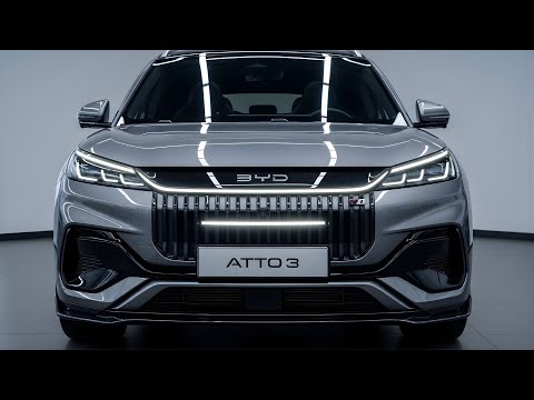 New BYD Atto 3 2026 – Modern design, more range and high-tech!