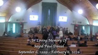 SAYID PAUL DANIEL FUNERAL