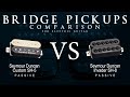 Seymour Duncan CUSTOM SH-5 vs INVADER SH-8 - Bridge Guitar Pickup Comparison Tone Demo