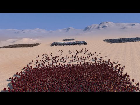 SUPER SPARTANS VS UEBS HEROES - Ultimate Epic Battle Simulator