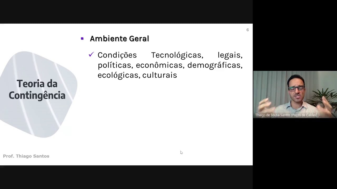Teoria da Contingência - Fundamentos de Administração