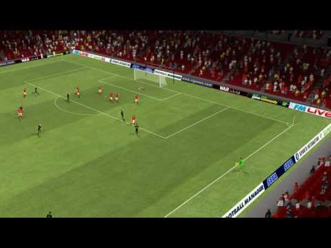 FM 2011( Rabotnicki 0 - 7 Liverpool )- Match Highlights
