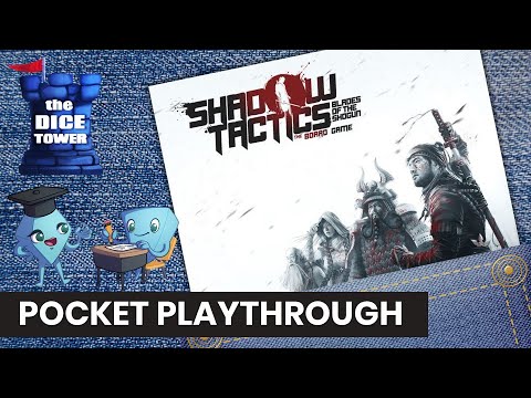 Shadow Tactics The Board Game - Pocket Playthrough with Stella & Tarrant
