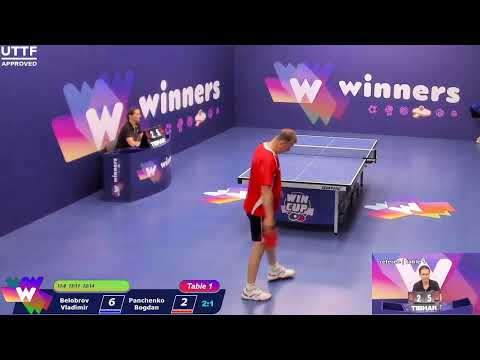 WINners CUP table 1 15.09 Belobrov Vladimir - Panchenko Bogdan 18:30