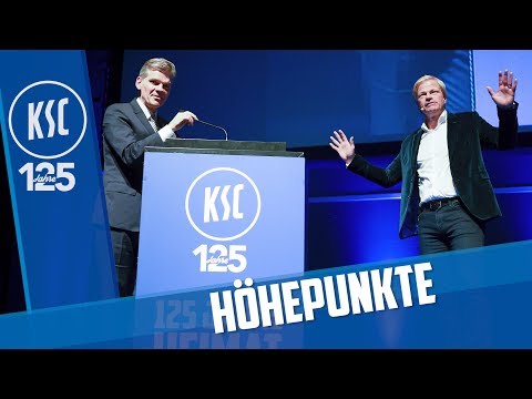 Höhepunkte vom 125 Jahre KSC-Festakt mit Oliver Kahn
