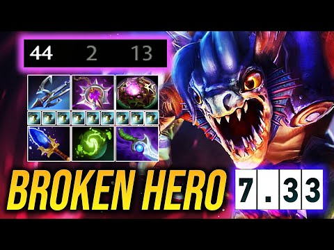 SLARK IS BROKEN IN 7.33 | 44 KILLS by ATF | Dota 2 Pro Gameplay [Learn Top Dota]