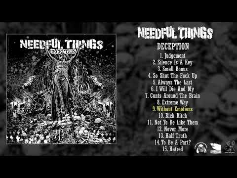 Needful Things ‎- Deception LP FULL ALBUM (2018 - Grindcore)