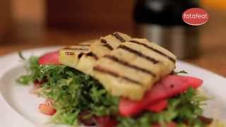 Vodafone 4G with Fatafeat - Grilled Haloumi, Walnuts & Frisee Lettuce Salad