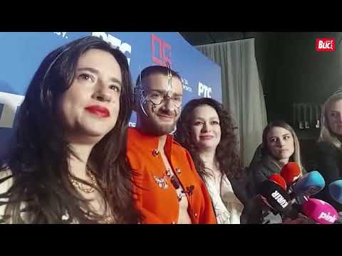 SAVO PEROVIĆ, IVANA PETERS I SAJSI MC PRED NASTUP NA "PESMI ZA EVROVIZIJU" Savo iznenadio stajlingom