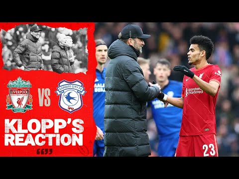 Klopp's Reaction: Harvey Elliott, Luis Diaz & squad strength | Liverpool vs Cardiff City