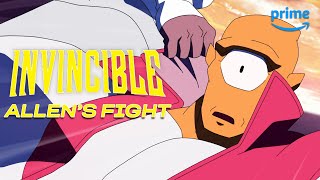 Amazon Prime Allen the Alien vs. The Vicious Viltrumites Invincible