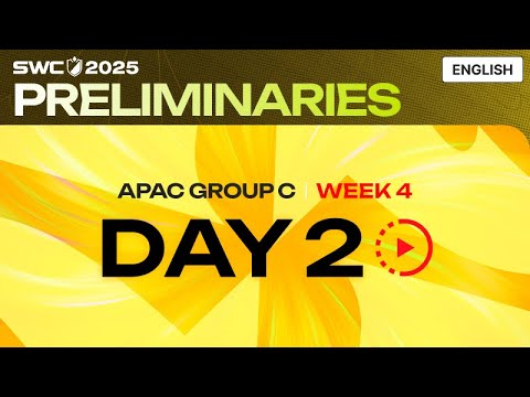 [ENGLISH] SWC2025 ASIA-PACIFIC Preliminaries Group C Day 2 | Summoners War