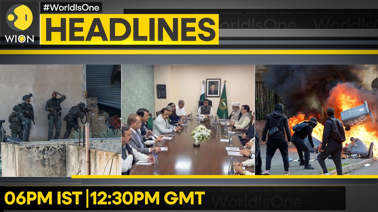 France: Riot Police, Students Clash | Pakistan Govt, PTI Hold Talks | WION Headlines