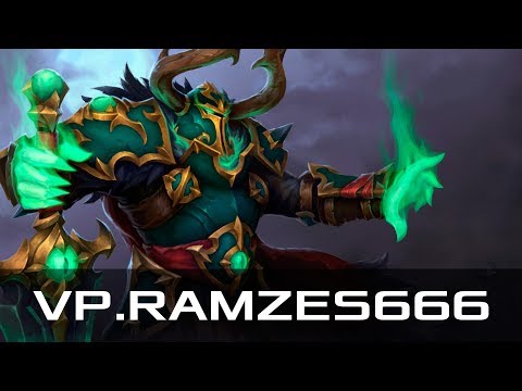 VP.RAMZES666 — Wraith King, Safe Lane (Apr 27, 2018) | Dota 2 patch 7.14 gameplay