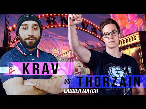 KraV vs ThorZaIN "Circus Game" | Warcraft 3 |