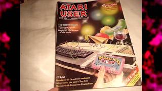 Atari User Magazine Review, part 1, the covers, 1/2