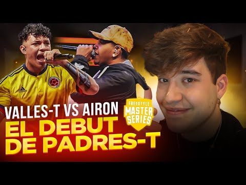 LLEGÓ LA FMS COLOMBIA A NUESTRAS VIDAS - VALLES-T VS AIRON REACCIÓN J01 CON KHAN