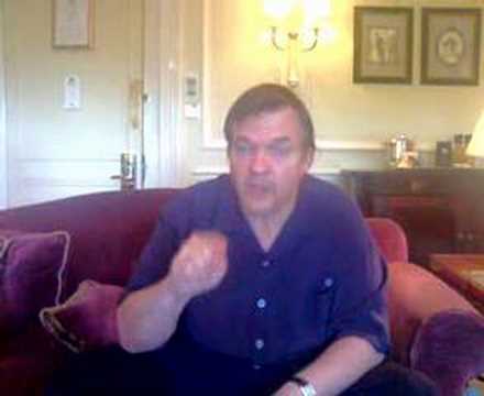 Meat Loaf's message to Popjustice viewers