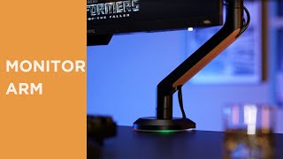 Elemental RGB Gaming Monitor Arm LDT63-C012GL