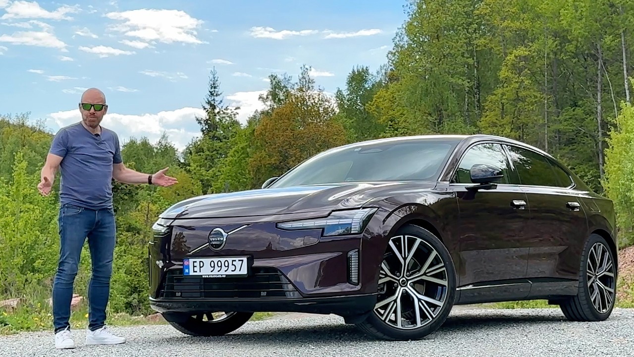 Test av Volvo ES90: Bakhjulsdrevet komfortcruiser