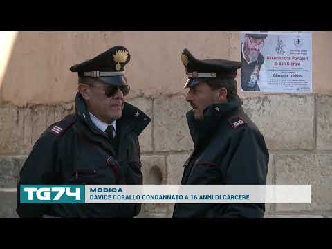 MODICA, DAVIDE CORALLO CONDANNATO A 16 ANNI DI CARCERE
