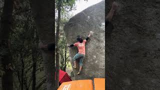 Video thumbnail de Espoló Manel, 7a (sit). Can Boquet