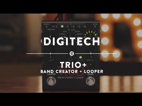 DigiTech TRIO Plus Band Creator + Looper 2010s - Black image 5