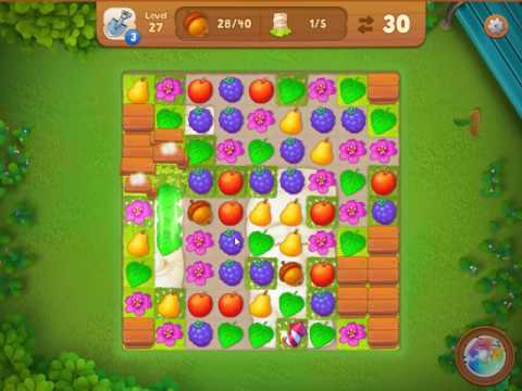 Gardenscapes - New Acres - Level 27 - No Boosters (by match3news.com)