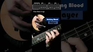 Raining Blood - Slayer | (Intro Riff) TABS Tutorial - Dr. Guitar