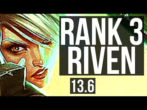 RIVEN vs CAMILLE (TOP) | Rank 3 Riven, 2.4M mastery, 8/1/1, 500+ games | TR Challenger | 13.6