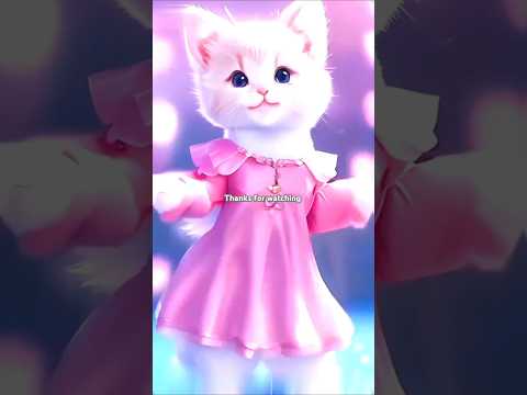 little cat dancing🥰❤️🙏 @Kuldeep singhsnia shorts#shortsvideo #cartoonshorts #shorts#viral